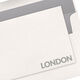 Bold Name Flat Note Cards - Letterpress Image 1 of 6